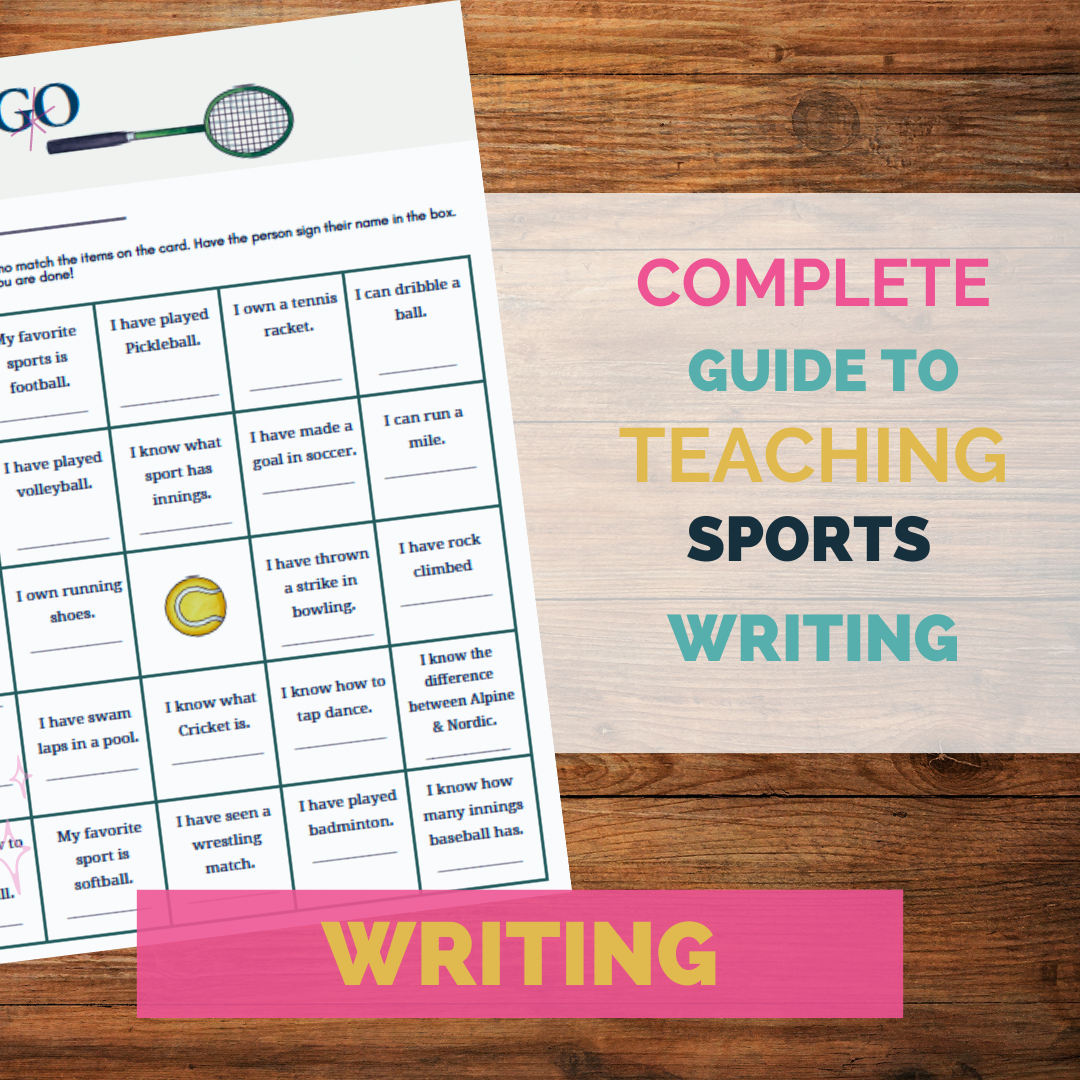 A complete guide to teaching sports writing