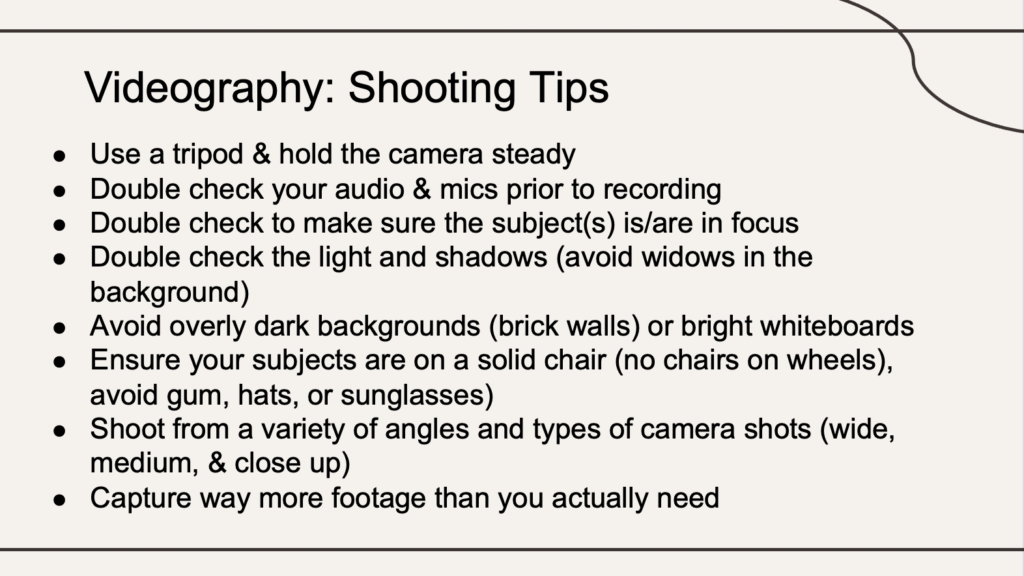 Videography-shooting-tips