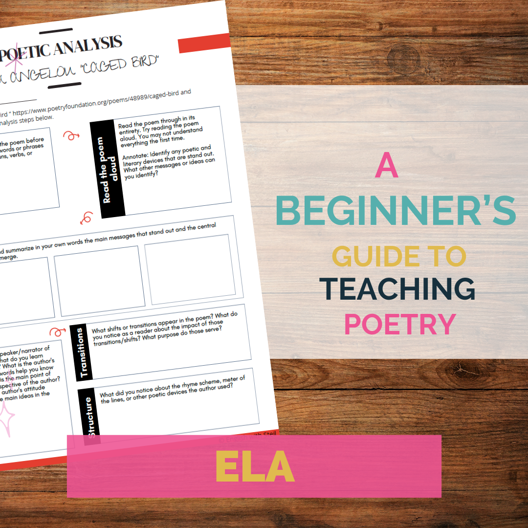 A Beginners Guide to Teaching Poetry