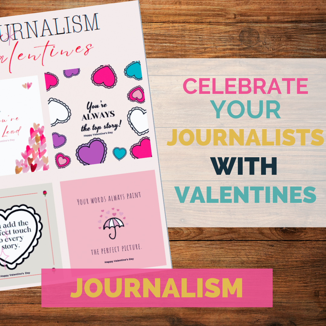 Spread the Love with Journalism Valentine’s Day Cards