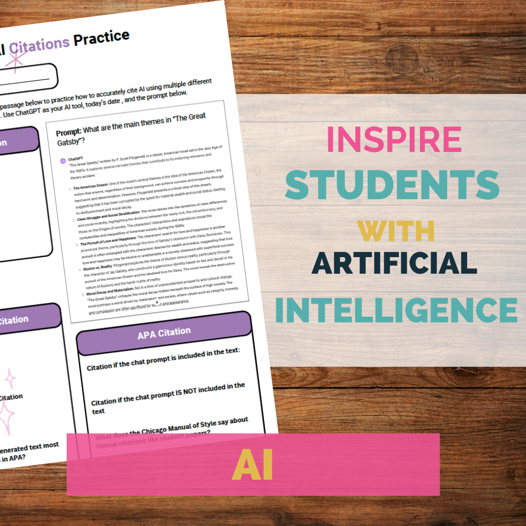 Use Artificial Intelligence (AI) Meaningfully in Your Classroom This Year