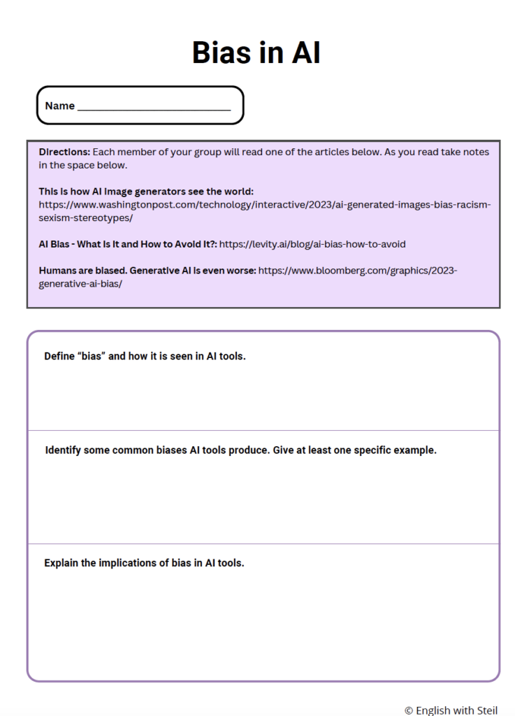 Use Artificial Intelligence (AI) Meaningfully in Your Classroom This ...