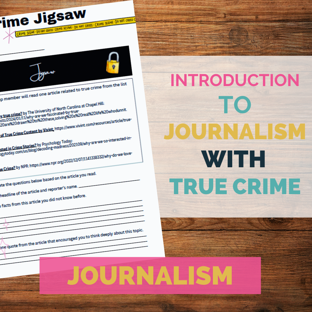 Dive into Journalism with a True Crime Unit: A Fresh Approach to Newswriting